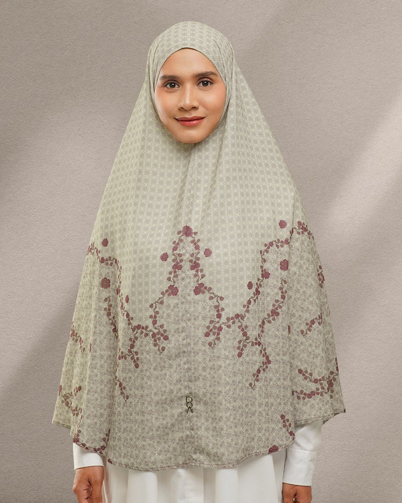 Baiti Luna Khimar Syar'i - Cream