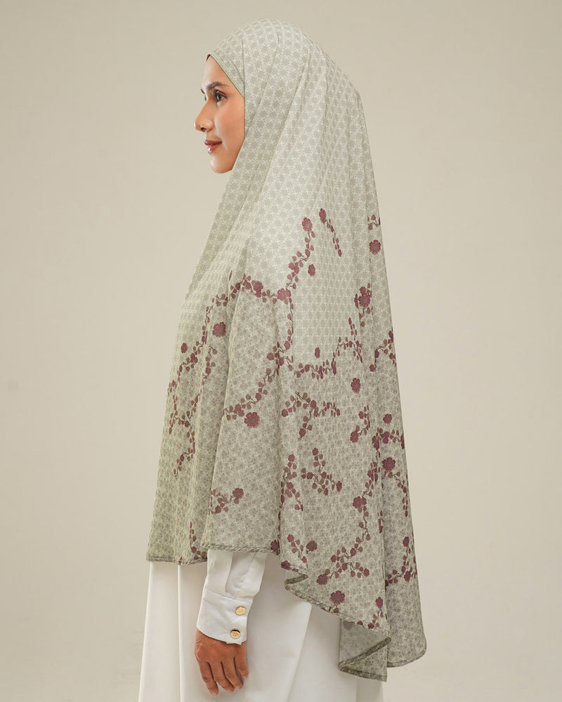 Baiti Luna Khimar Syar'i - Cream