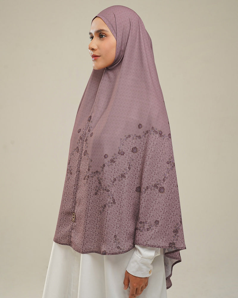 Baiti Luna Khimar Syar'i - Mauve