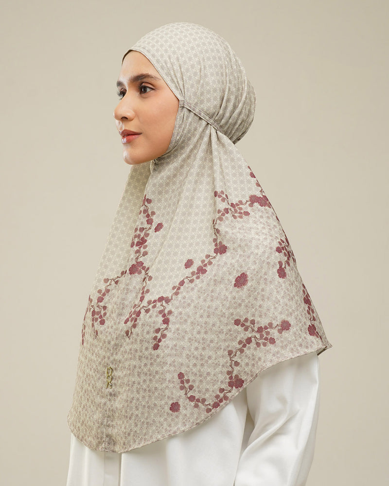 Baiti Luna Khimar - Cream