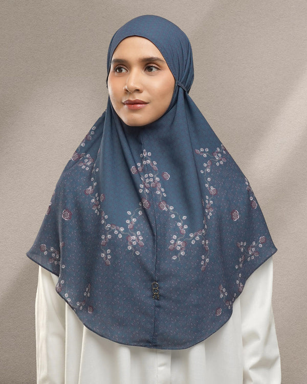 Baiti Luna Khimar - Navy