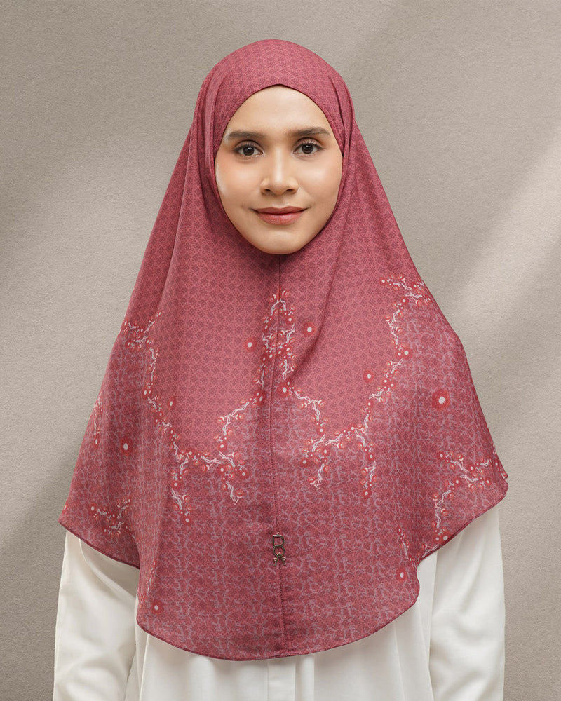 Baiti Luna Khimar - Tomato