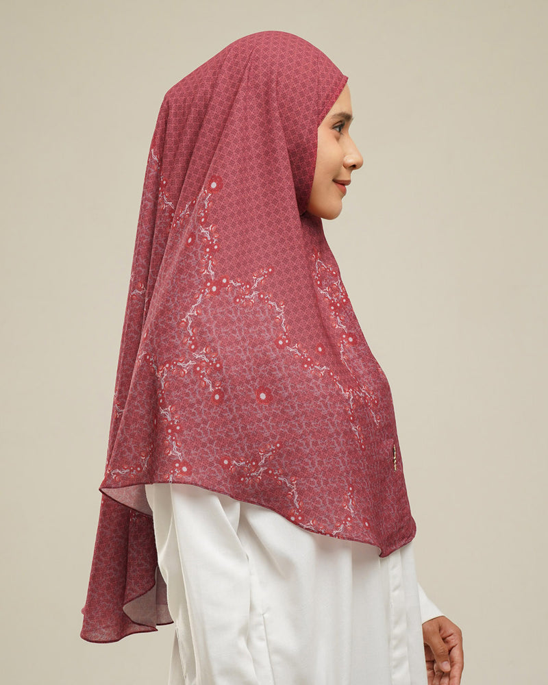 Baiti Luna Khimar - Tomato