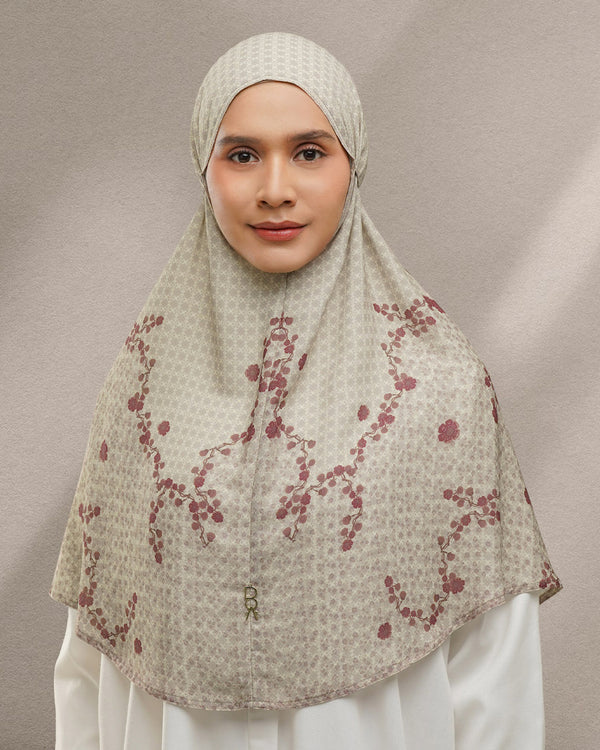 Baiti Luna Khimar - Cream