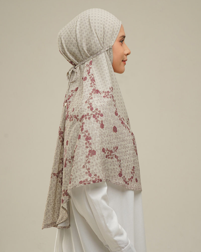 Baiti Luna Khimar - Cream