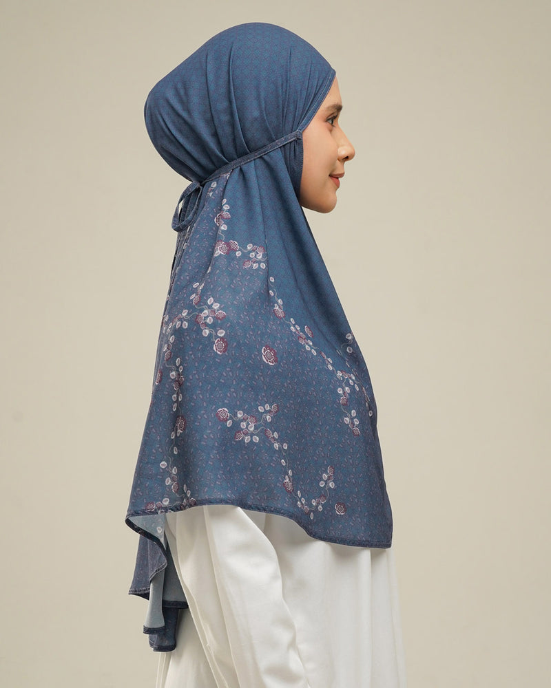 Baiti Luna Khimar - Navy