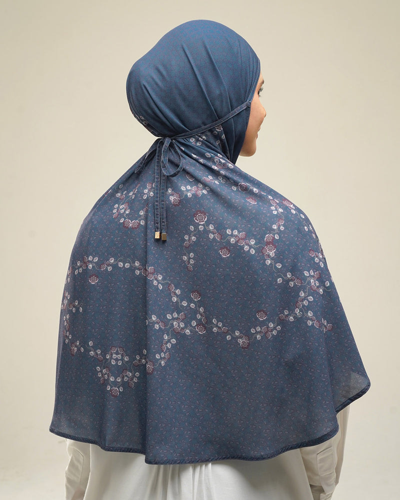Baiti Luna Khimar - Navy