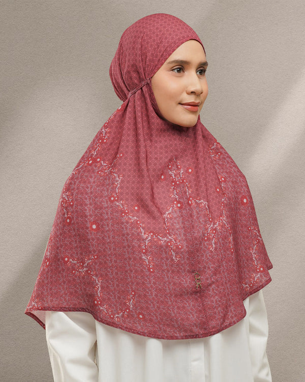 Baiti Luna Khimar - Tomato