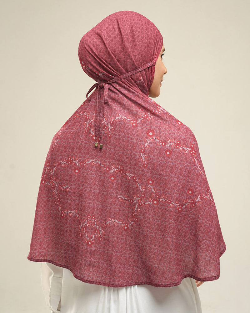 Baiti Luna Khimar - Tomato