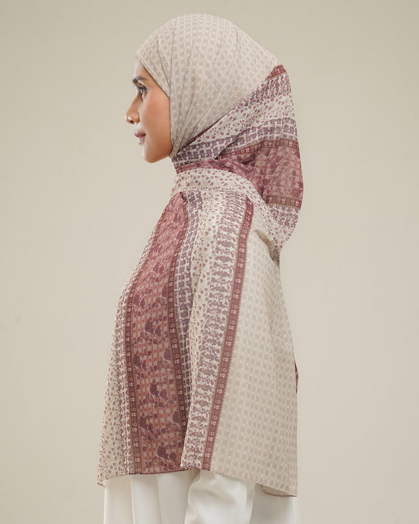 Luna Pashmina Instan - Cream