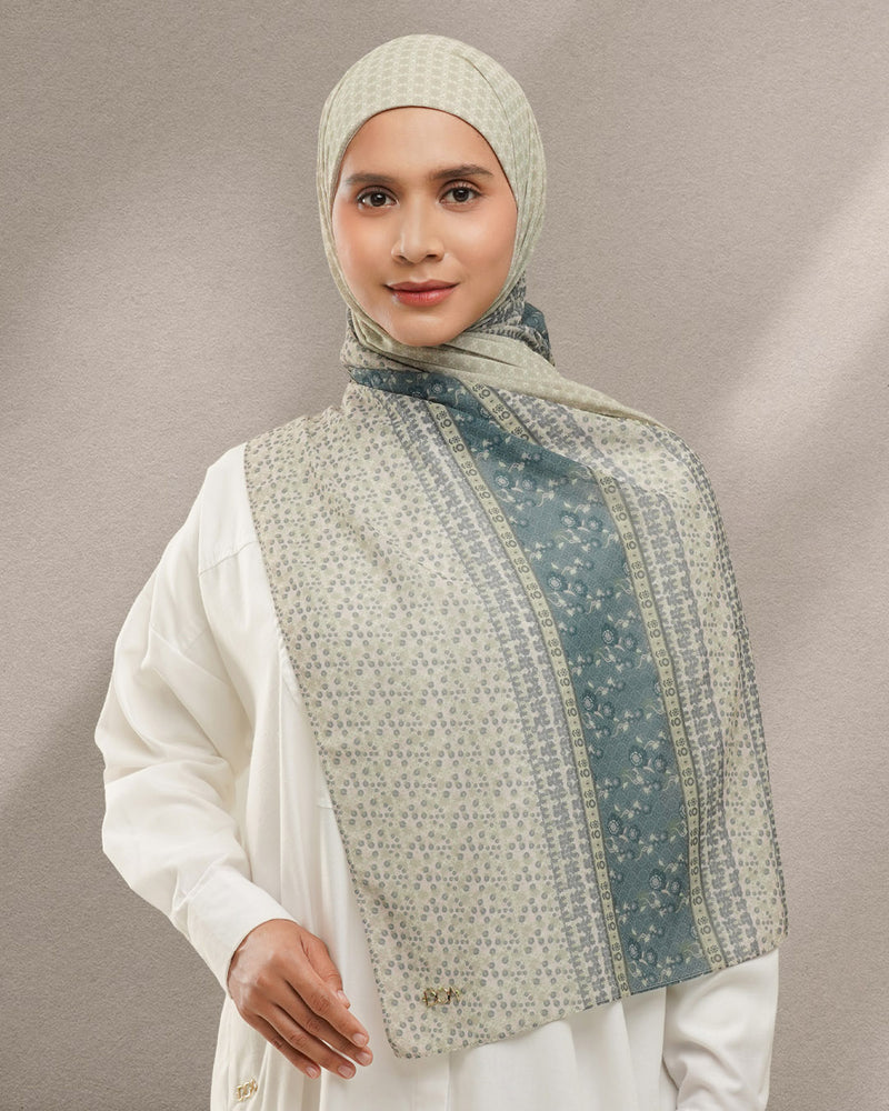 Luna Pashmina Instan - Grass