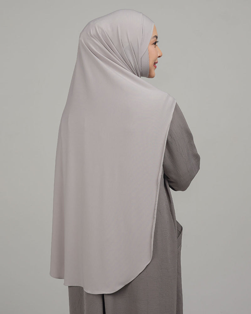 Sherlyta Khimar (Simplicity) - Silver