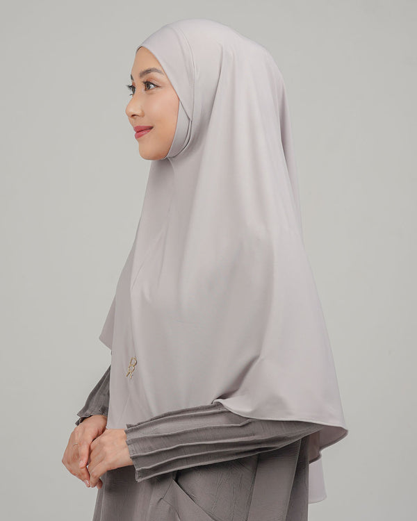 Sherlyta Khimar (Timeless) - Silver