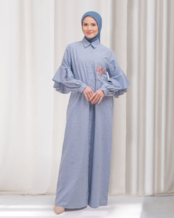 Safiya Dress - Blue