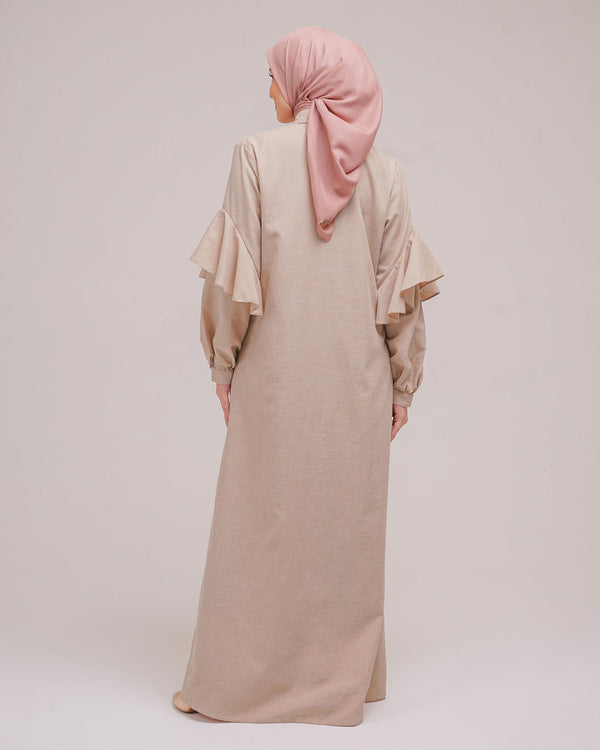 Safiya Dress - Brown