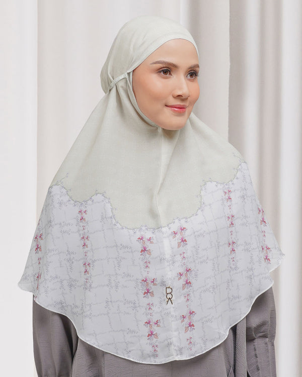 Baiti Silene Khimar ( Simplicity ) - Broken White