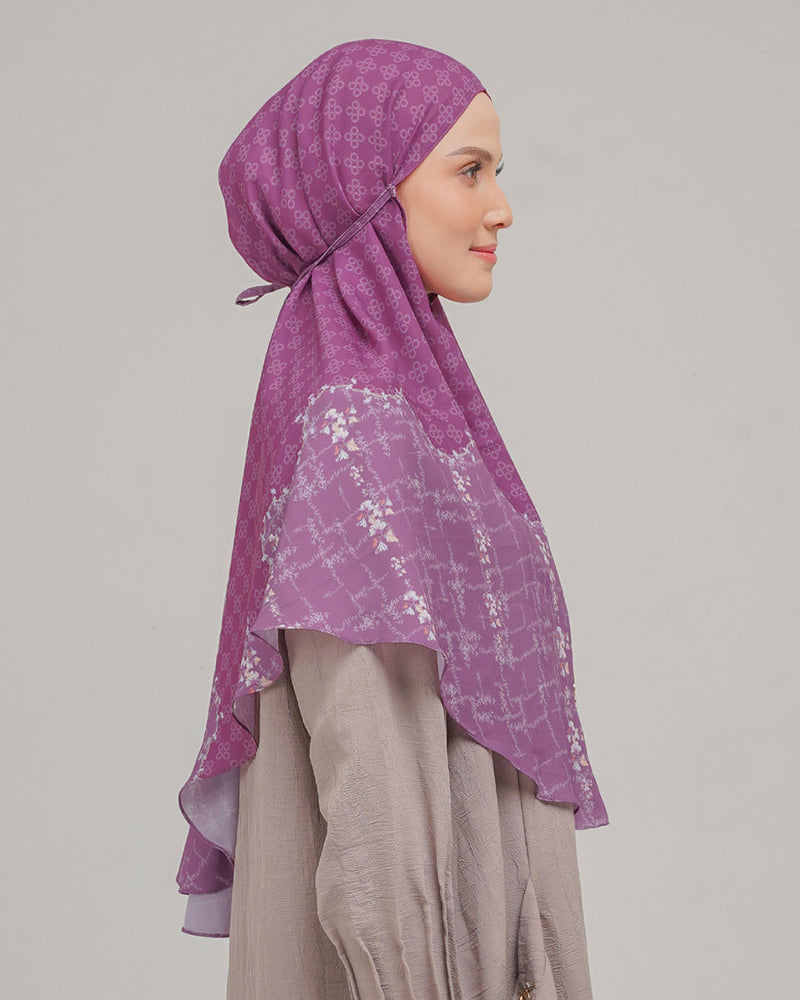 Baiti Silene Khimar ( Simplicity ) - Magenta