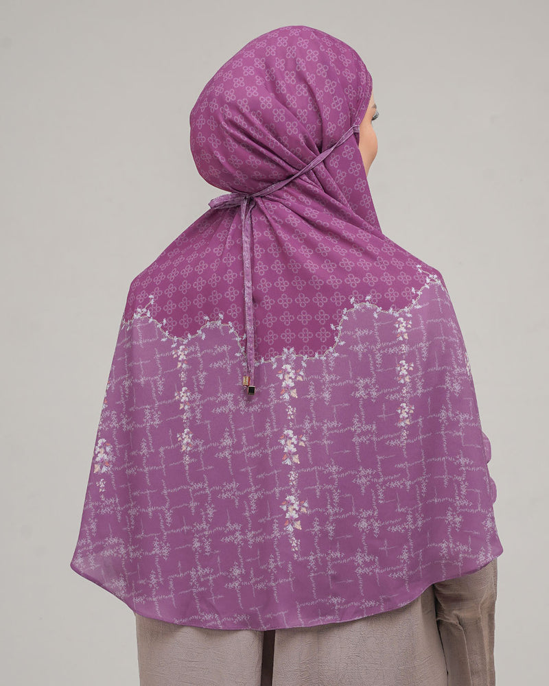 Baiti Silene Khimar ( Simplicity ) - Magenta