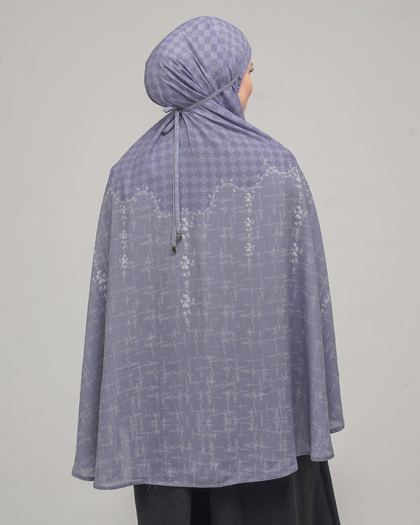 Baiti Silene Khimar Syar'i - Ash Purple