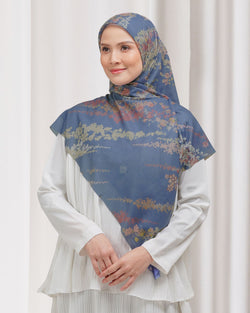 Silene Scarf Syar'i - Blue