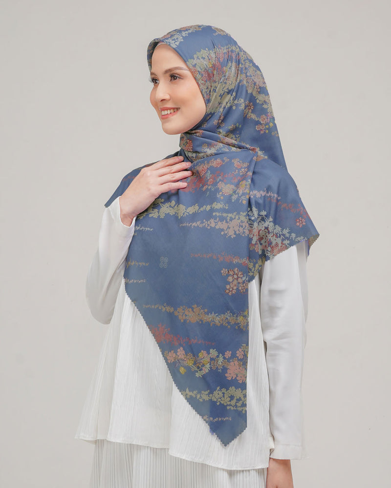 Silene Scarf Syar'i - Blue