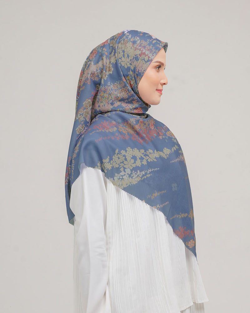 Silene Scarf Syar'i - Blue