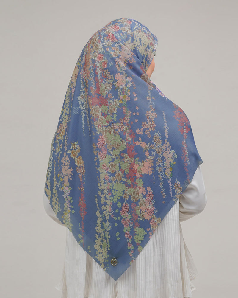 Silene Scarf Syar'i - Blue