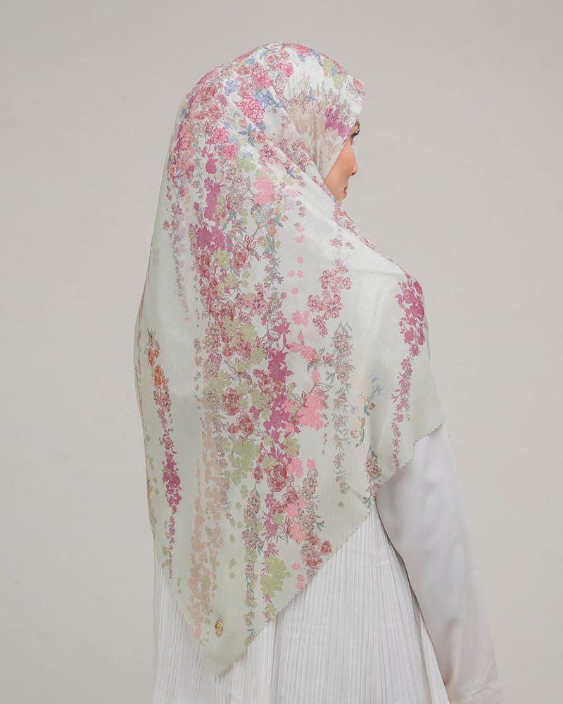 Silene Scarf Syar'i - Bone