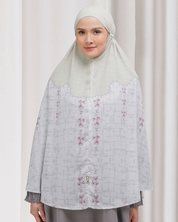 Baiti Silene Khimar Syar'i - Broken White