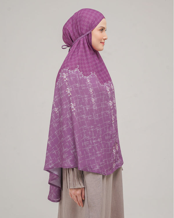 Baiti Silene Khimar Syar'i - Magenta