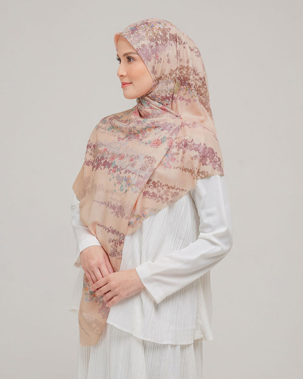 Silene Scarf Syar'i - Nude