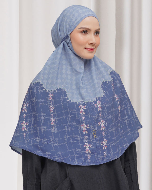 Baiti Silene Khimar ( Timeless ) - Blue Denim