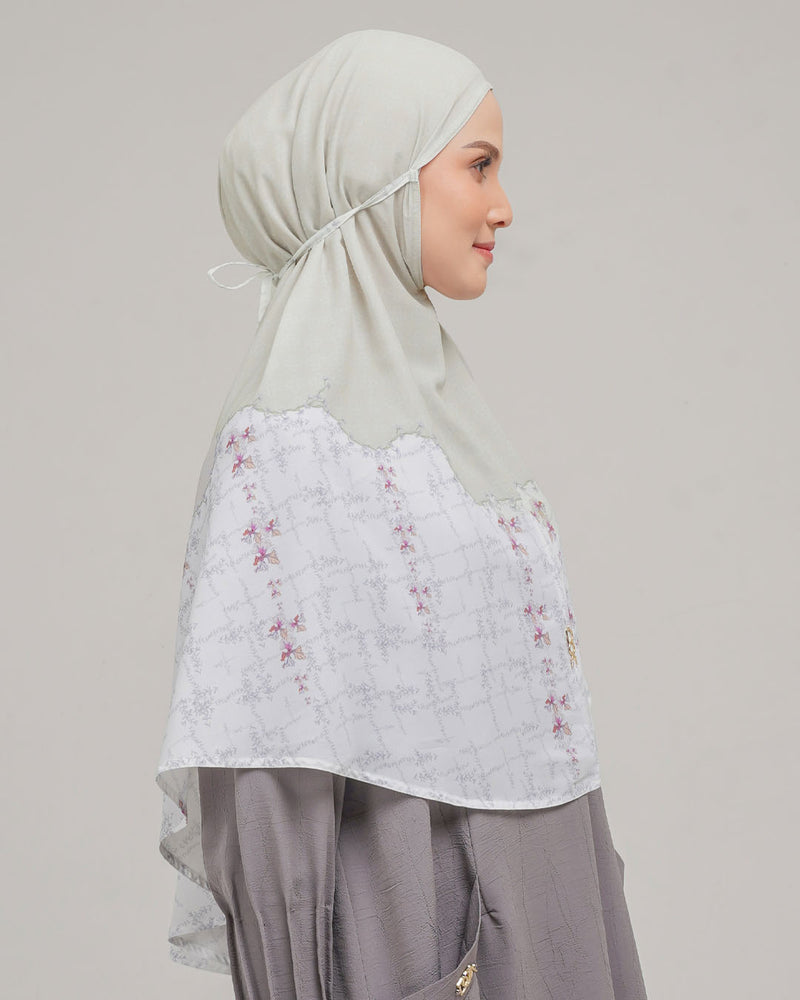 Baiti Silene Khimar ( Timeless ) - Broken White