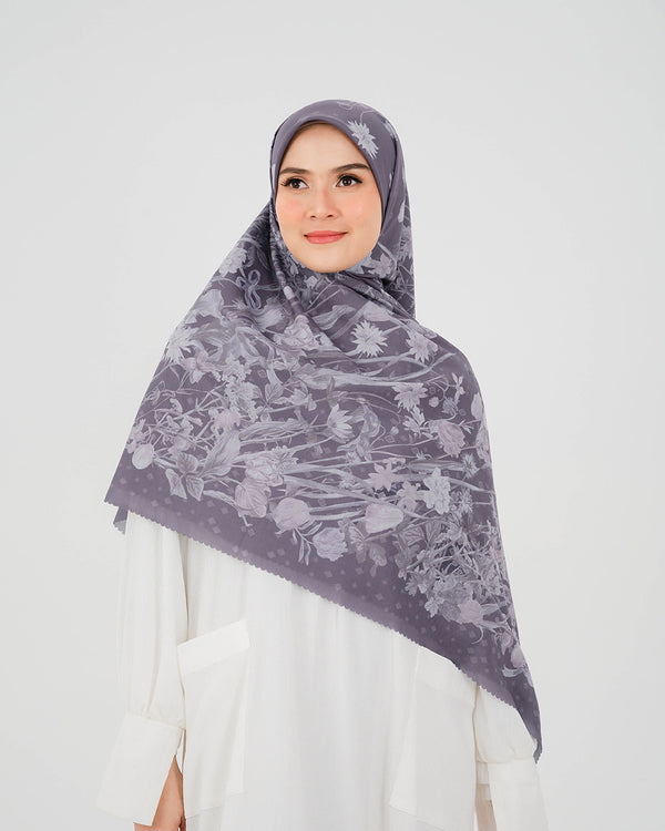 Nara Scarf Syar'i - Smoke