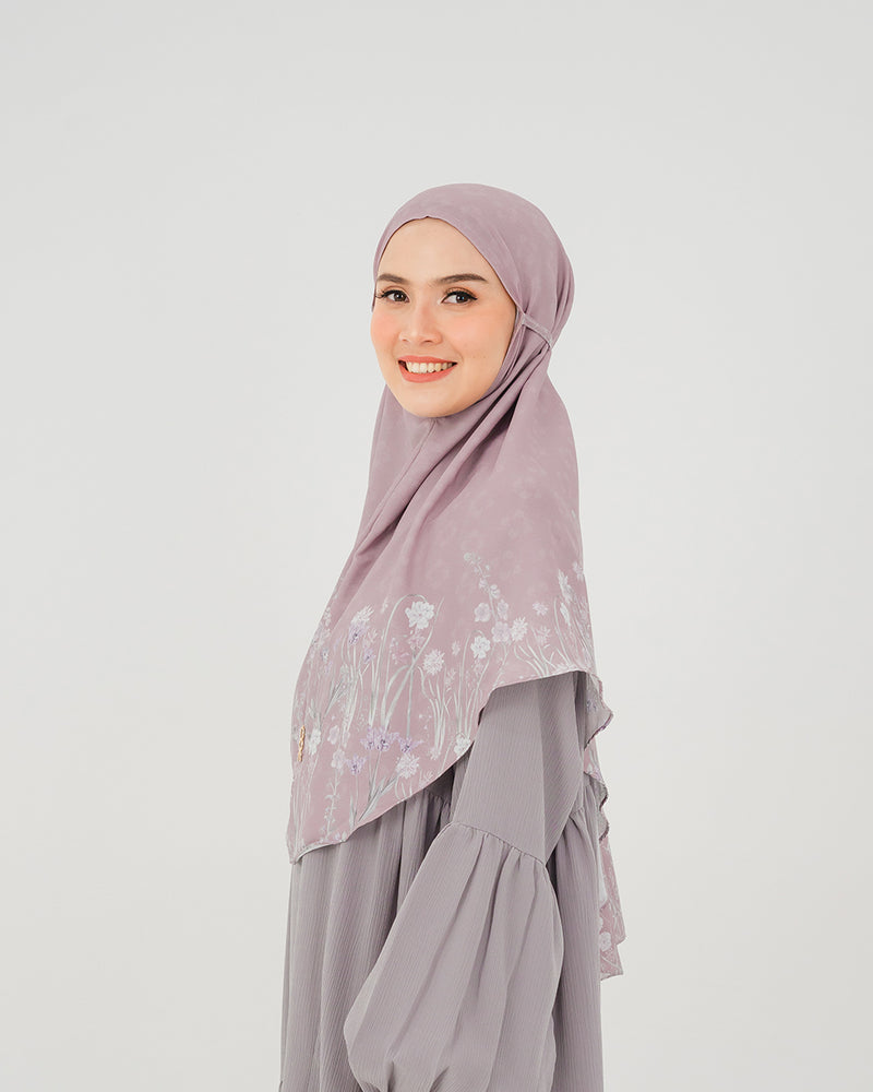 Baiti Nara Khimar - Pink Blush