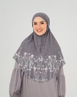Baiti Nara Khimar - Dark grey