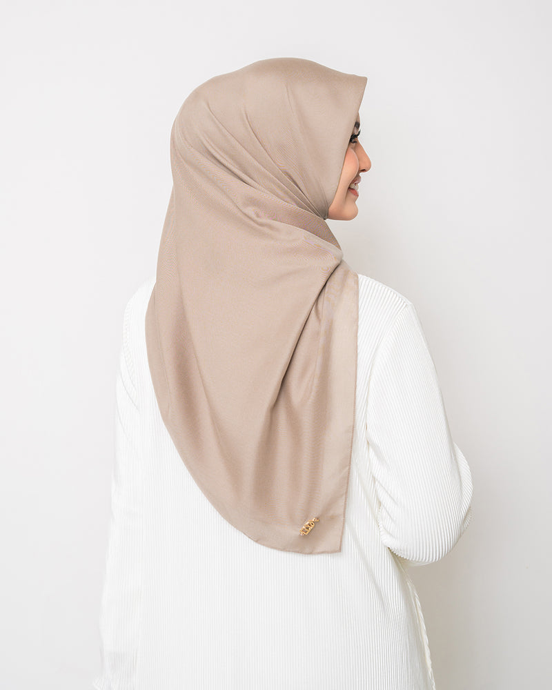 Maiza Scarf Syari - Hazelnut