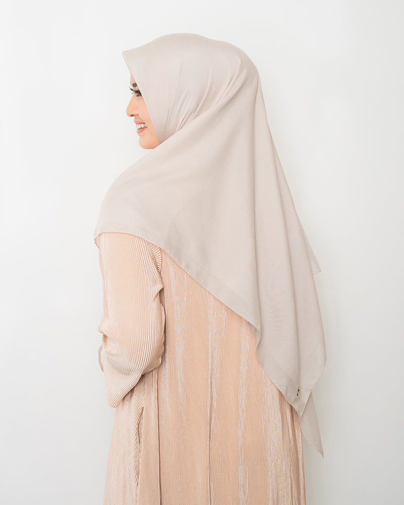 Maiza Scarf Syari - Cloud Creme
