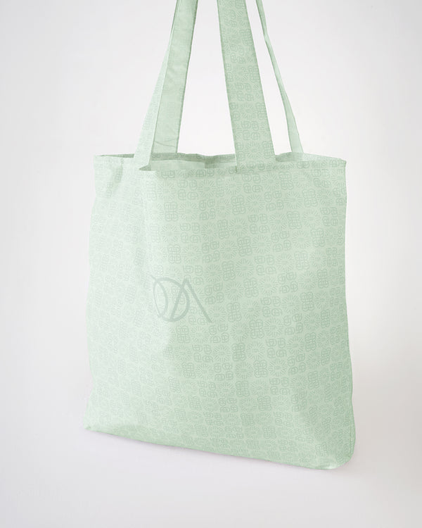 Foldable Bag - Green Lily