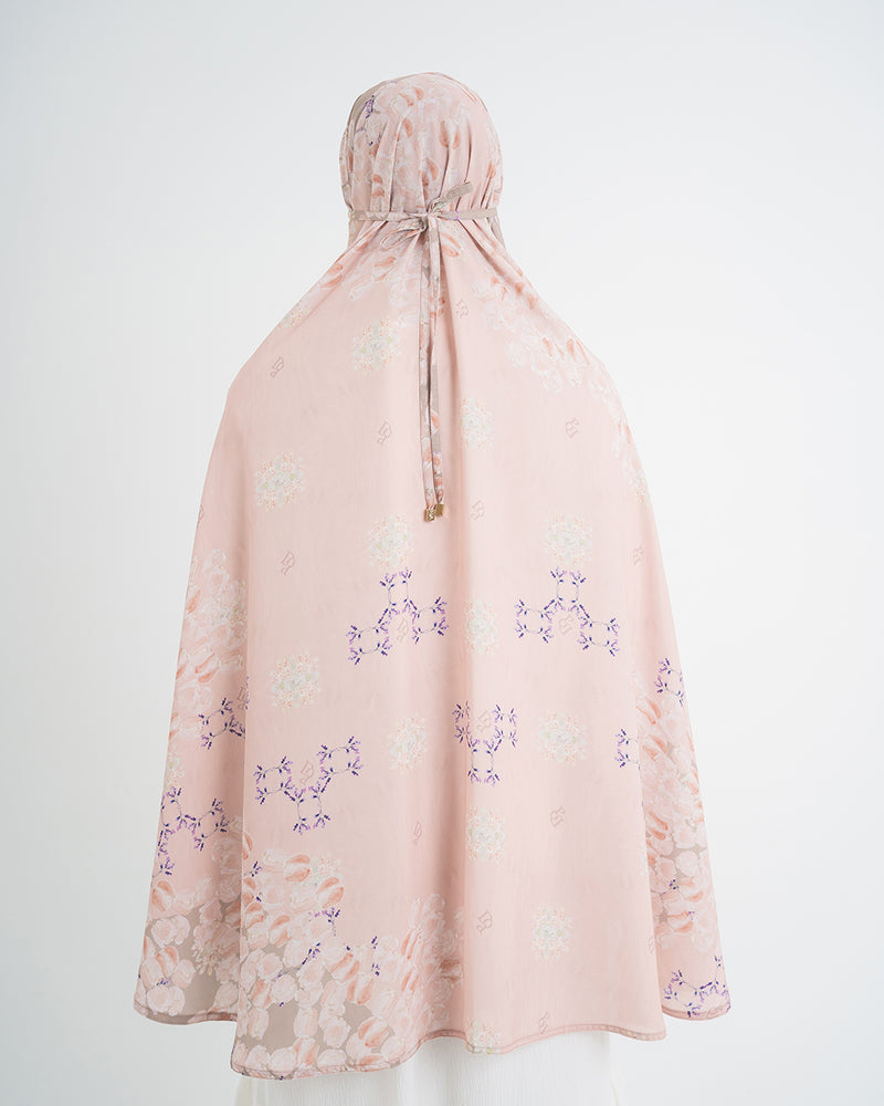 Baiti Qiana Khimar Syar'i - Almond
