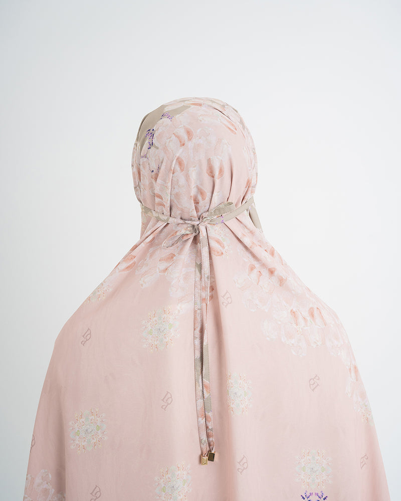 Baiti Qiana Khimar Syar'i - Almond
