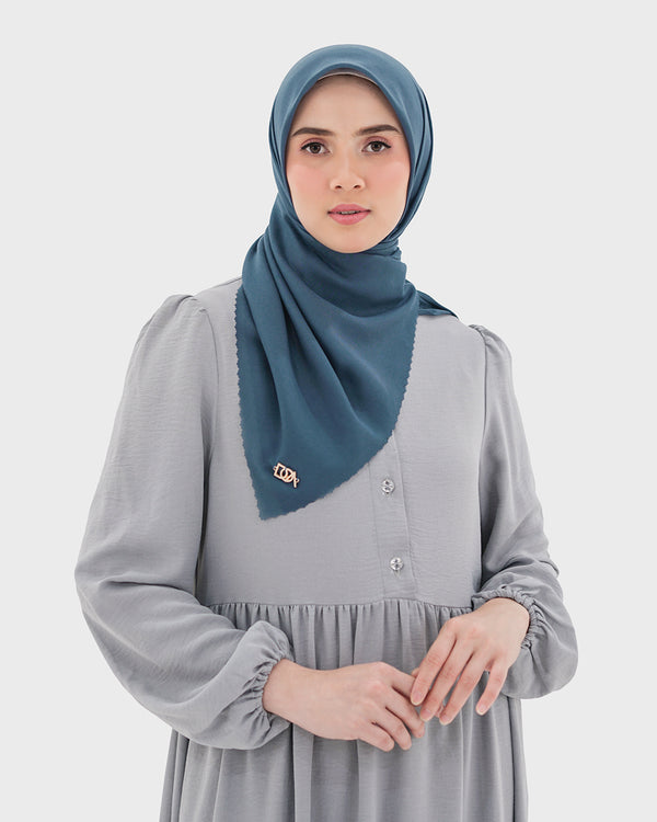Voal Plain - Denim